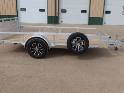 26 H&H H-RSA7612-030 76″X12′ Aluminum Rail Side Utility