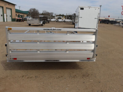 26 H&H H8214RSA-030 82″X14′ Aluminum rail side utility