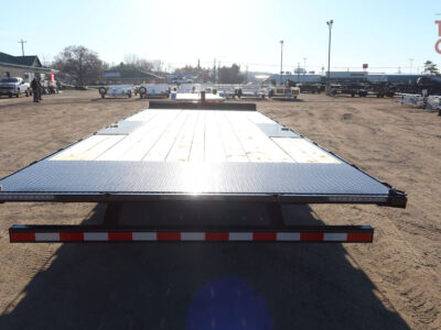 26 H&H H-DOT24-150 8.5’X24′ Deckover Full Hydraulic Tilt Bed