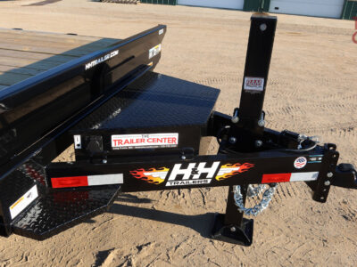 26 H&H H-DOT24-150 8.5’X24′ Deckover Full Hydraulic Tilt Bed