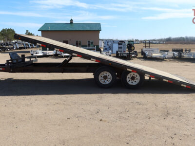 15 PJ 8.5’X22′ Deckover Power Tilt Bed