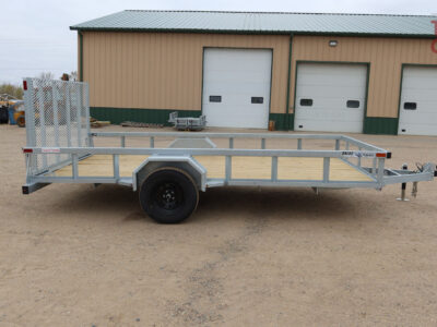 26 Drive UT143.5K 81″X14′ Galvanized Utility