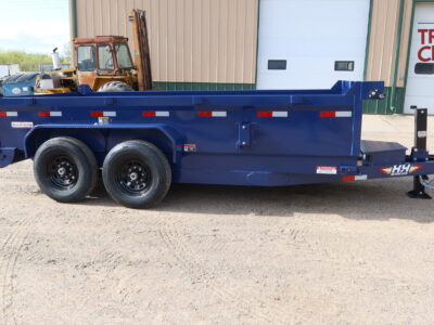 26 H&H H8314DBW-B-140 83″X14′ Dump