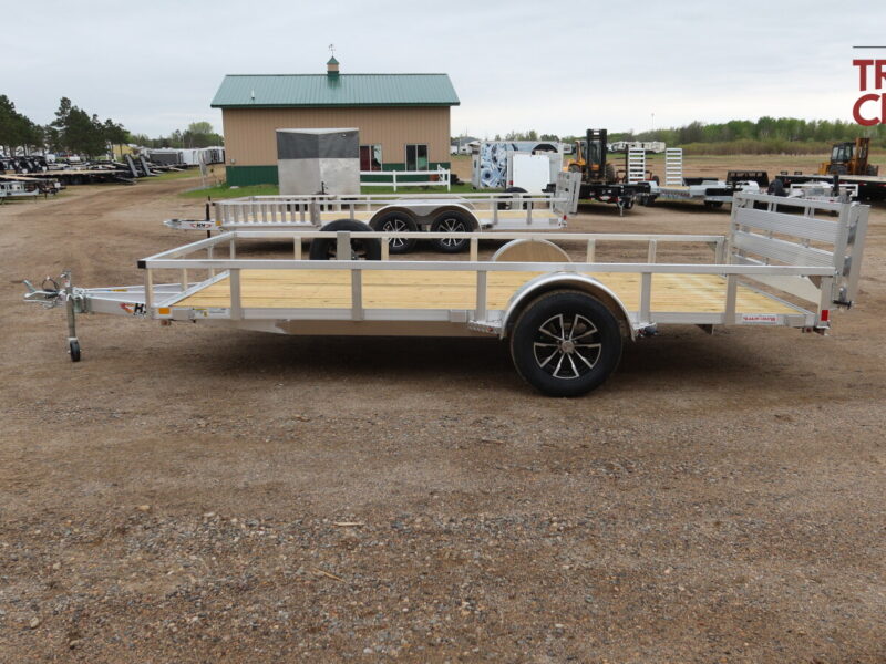 26 H&H H8214RSA-030 82″X14′ Aluminum rail side utility