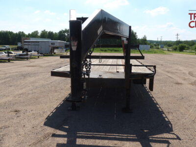 08 Pro-trak 8.5’X23’+5’=28′ Deckover Gooseneck