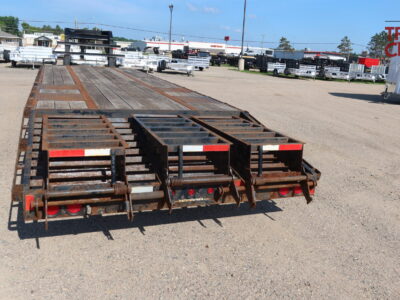 08 Pro-trak 8.5’X23’+5’=28′ Deckover Gooseneck