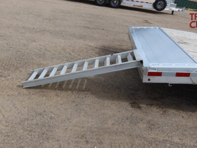 22 H&H H8220HDAD-100 82″X18’+2’=20′ Aluminum Car Hauler