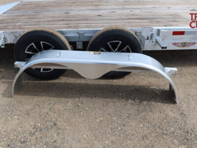 24 H&H H8216HDAD-070 82″X14’+2’=16′ Aluminum car hauler