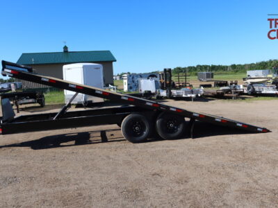 26 H&H H-DOT22-150 8.5’X22′ Deckover Hydraulic Tilt