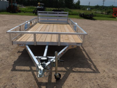 26 H&H H-RSA8214-050 82″X14′ Aluminum Rail Side Utility