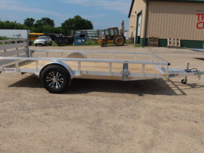 26 H&H H-RSA8214-050 82″X14′ Aluminum Rail Side Utility