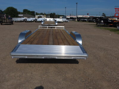 26 H&H H-CHA20-070 82″X18’+2′ Aluminum Car Hauler