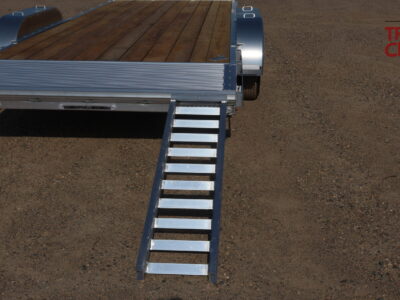 26 H&H H-CHA20-070 82″X18’+2′ Aluminum Car Hauler