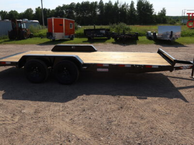 26 H&H H-CH18-070 82″X16’+2′ Car Hauler