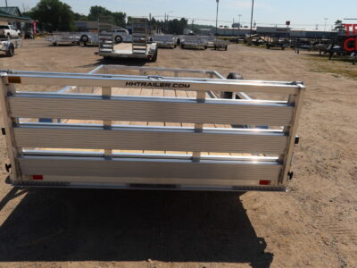 26 H&H H-RSA7612-030 76″X12′ Aluminum Rail Side Utility