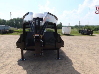 27 Rawmaxx DTX26GN14K 8.5’X26′ Gooseneck Deckover Full Tilt