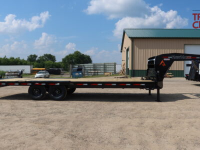 27 Rawmaxx DTX26GN14K 8.5’X26′ Gooseneck Deckover Full Tilt