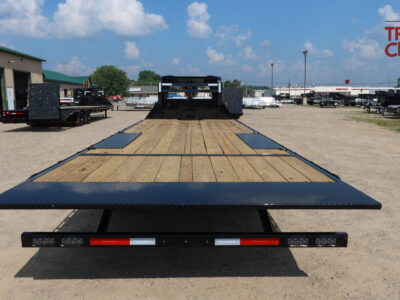 27 Rawmaxx DTX26GN14K 8.5’X26′ Gooseneck Deckover Full Tilt