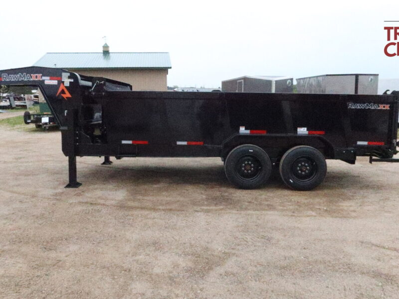 27 Rawmaxx LPXT16GN16K 83″X16′ Gooseneck Telescopic Dump