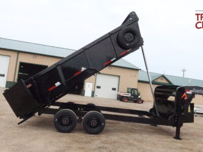 27 Rawmaxx LPXT16GN16K 83″X16′ Gooseneck Telescopic Dump
