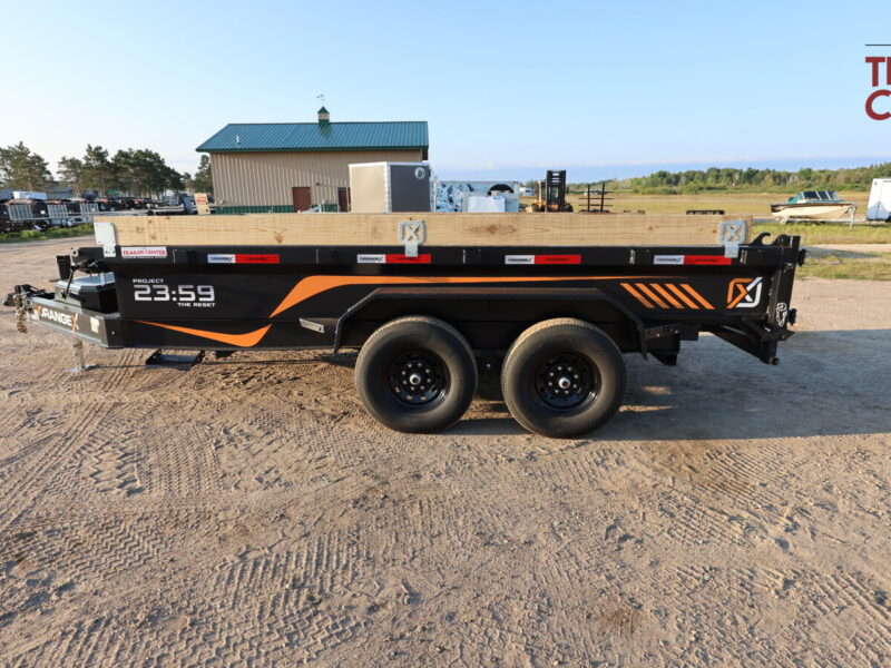 27 Rawmaxx 183A14BP14K 83″X14′ Orange X Dump