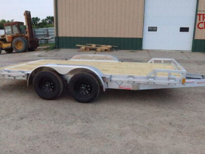 27 High Country HOCH8X16W2.0 80″X14’+2′ Aluminum Car Hauler