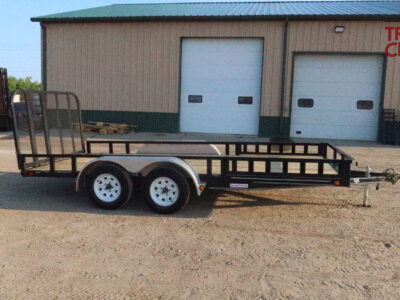 16 PJ U8162 83″X16 Rail Side Utility