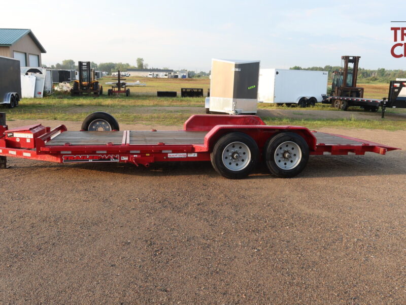 22 Trailerman T83164CT-B-160 83″X16’+4′ Gravity Tilt – Split Bed