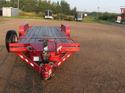 22 Trailerman T83164CT-B-160 83″X16’+4′ Gravity Tilt – Split Bed