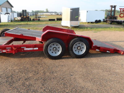 22 Trailerman T83164CT-B-160 83″X16’+4′ Gravity Tilt – Split Bed