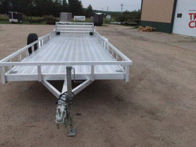 25 SportHaven 83″X24′ All Aluminum utility trailer