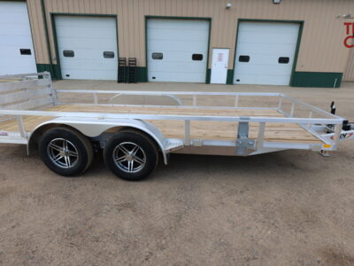 26 H&H H8216TRSA-070 82″X16′ Aluminum Rail Side Utility