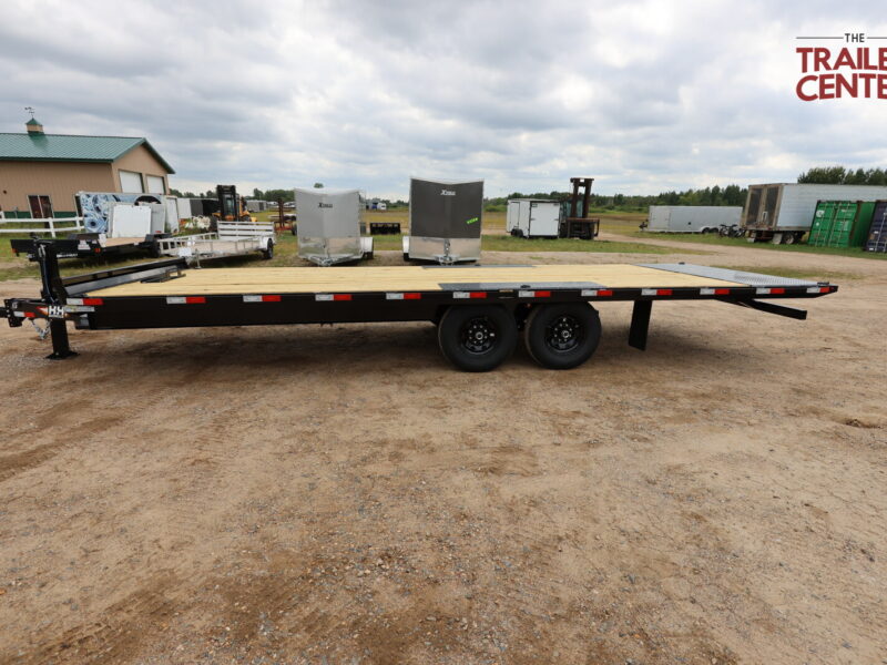 27 H&H H-DOT-24-150 8.5’X24′ Deckover Full Tilt