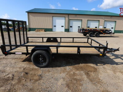 27 H&H H-RS7612-030 76″X12′ Rail Side Utility