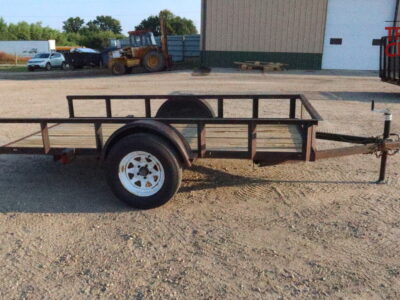 98 H&H 5’X10′ Utilty Tilt Bed