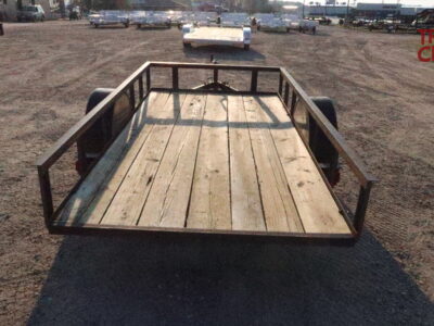 98 H&H 5’X10′ Utilty Tilt Bed