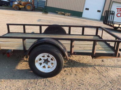 98 H&H 5’X10′ Utilty Tilt Bed