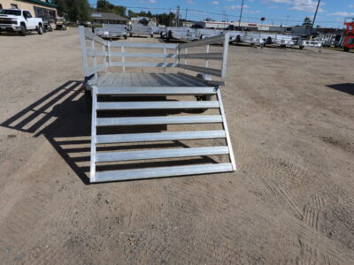 02 Tredbed 5’X8′ Aluminum Utility