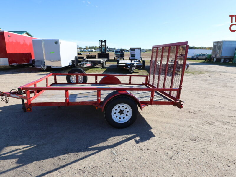 14 Trailerman 78″X10′ Rail Side Utility