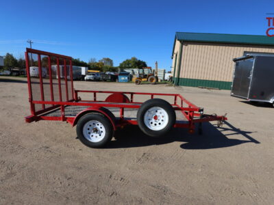 14 Trailerman 78″X10′ Rail Side Utility