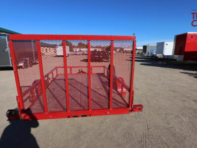 14 Trailerman 78″X10′ Rail Side Utility