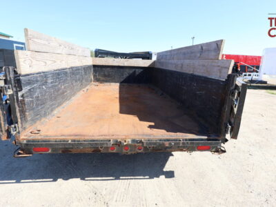 21 Big Tex 14GX-14BK6SIRPD 83″X14′ Gooseneck Dump