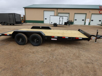 2027 H&H H-CH18-070 82″X16’+2′ Car Hauler
